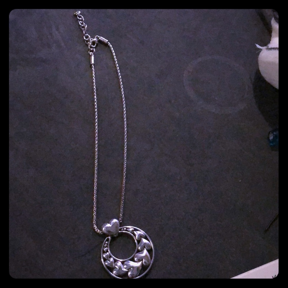 Brighton Circle of hearts necklace ( very solid)